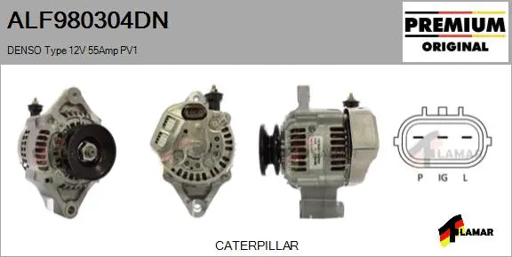 Alternator (ALF980304DN)