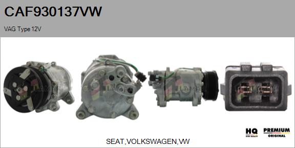 Compressor, air conditioning (CAF930137VW)