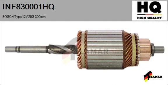 Armature, starter (INF830001HQ)