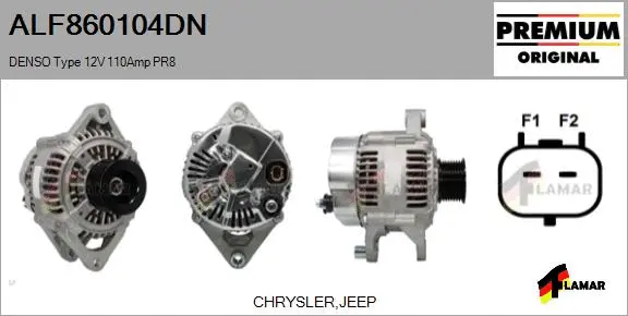 Alternator (ALF860104DN)