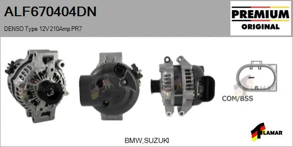 Alternator (ALF670404DN)