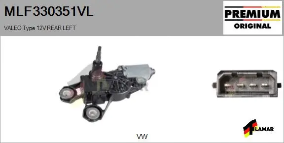 Wiper Motor (MLF330351VL)
