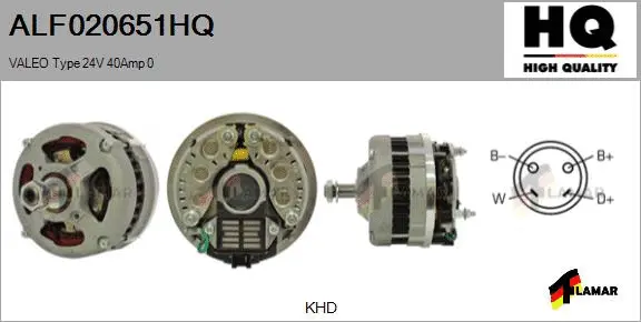 Alternator (ALF020651HQ)