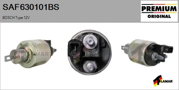 Solenoid Switch, starter (SAF630101BS)