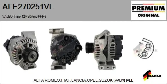 Alternator (ALF270251VL)