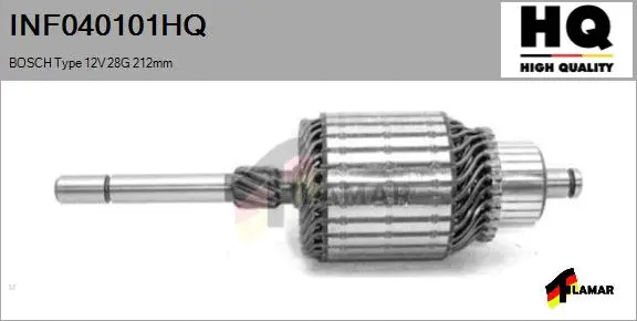 Armature, starter (INF040101HQ)