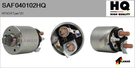 Solenoid Switch, starter (SAF040102HQ)