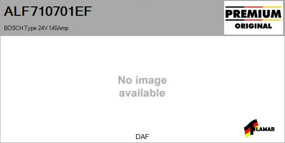 Alternator (ALF710701EF)