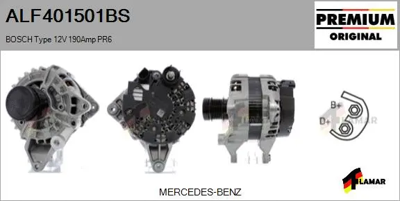 Alternator (ALF401501BS)