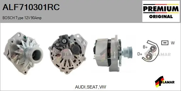 Alternator (ALF710301RC)