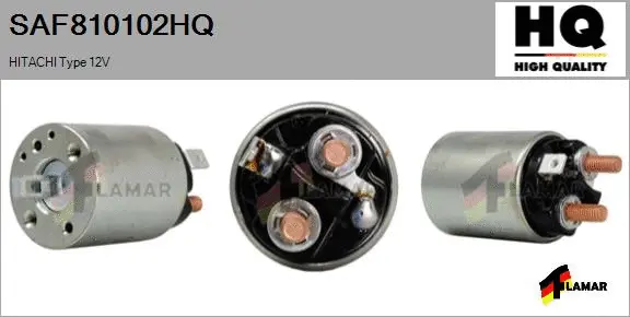 Solenoid Switch, starter (SAF810102HQ)