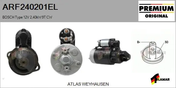 Starter (ARF240201EL)