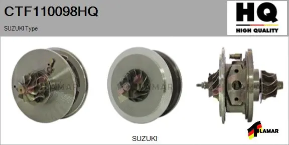 Core assembly, turbocharger (CTF110098HQ)