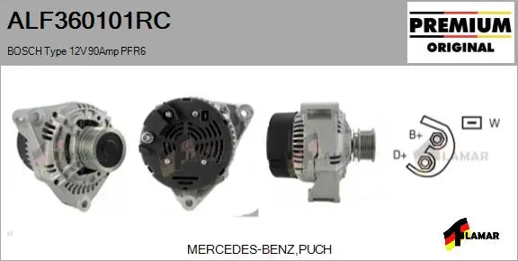 Alternator (ALF360101RC)