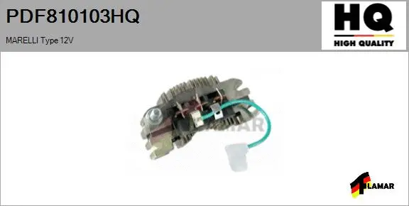Rectifier, alternator (PDF810103HQ)