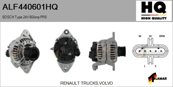 Alternator (ALF440601HQ)
