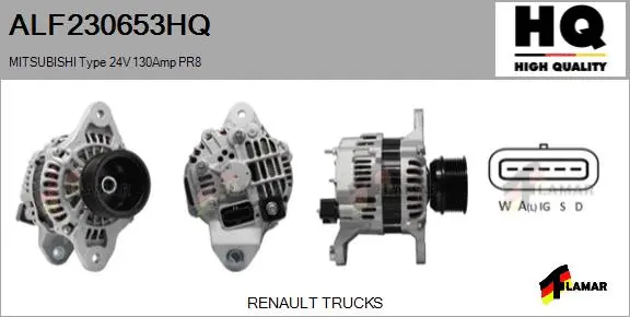 Alternator (ALF230653HQ)