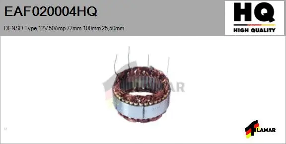 Stator, alternator (EAF020004HQ)
