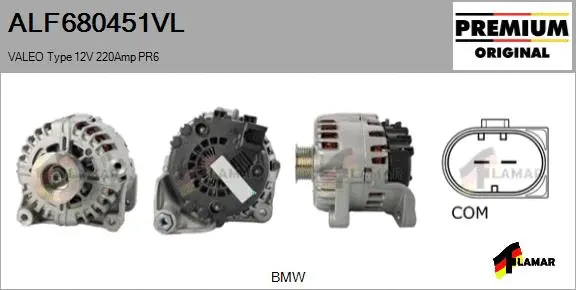 Alternator (ALF680451VL)