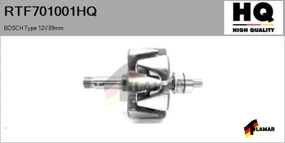 Rotor, alternator (RTF701001HQ)