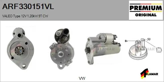 Starter (ARF330151VL)