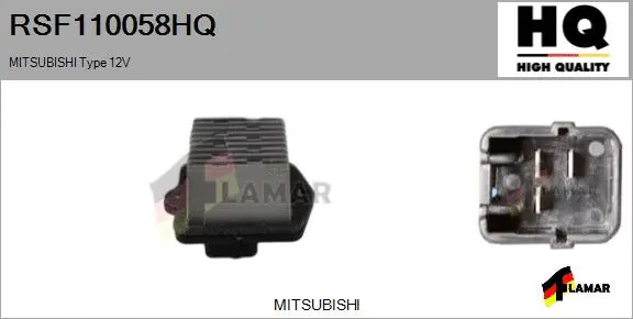 Resistor, interior blower (RSF110058HQ)