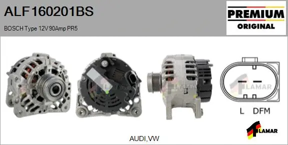 Alternator (ALF160201BS)
