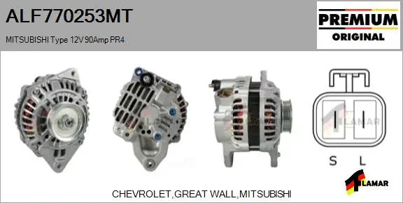 Alternator (ALF770253MT)