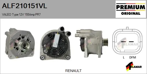 Alternator (ALF210151VL)