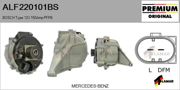 Alternator (ALF220101BS)