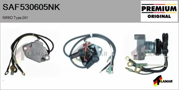 Solenoid Switch, starter (SAF530605NK)