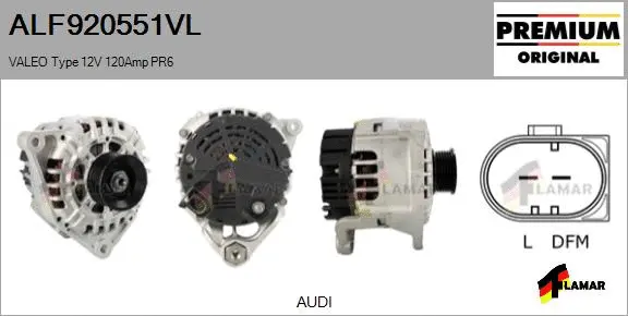 Alternator (ALF920551VL)
