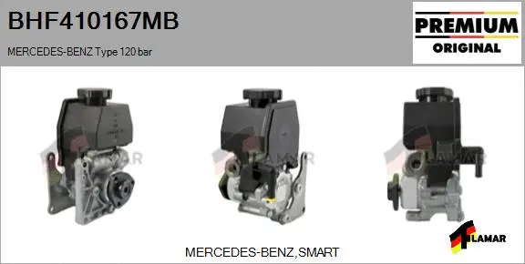 Hydraulic Pump, steering (BHF410167MB)
