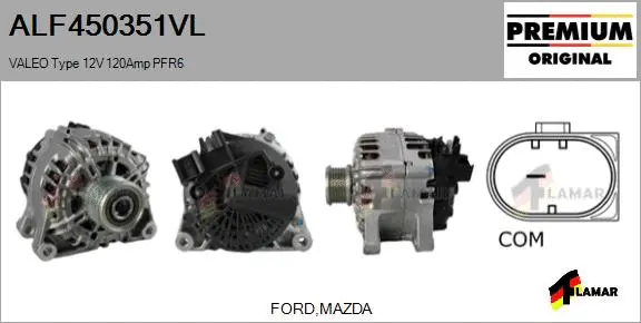 Alternator (ALF450351VL)