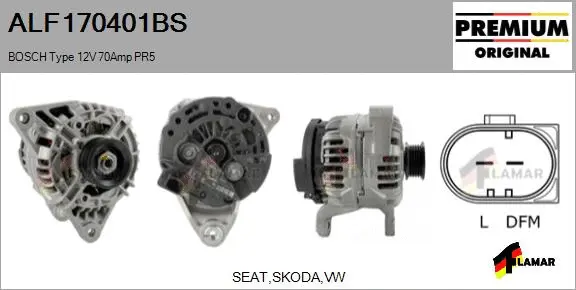 Alternator (ALF170401BS)