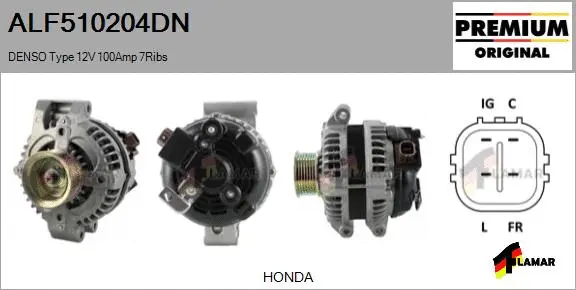 Alternator (ALF510204DN)
