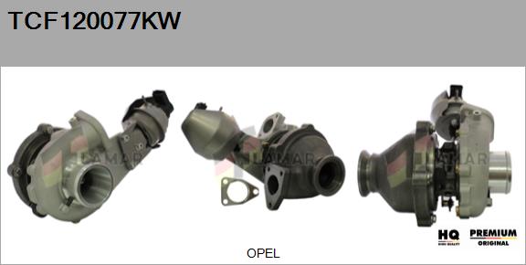 Charger, charging (supercharged/turbocharged) (TCF120077KW)