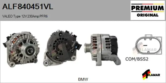 Alternator (ALF840451VL)