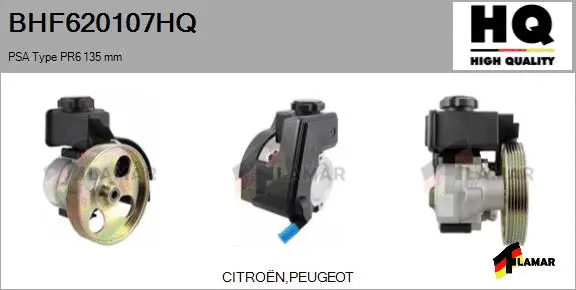 Hydraulic Pump, steering (BHF620107HQ)