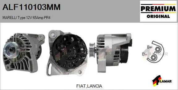 Alternator (ALF110103MM)