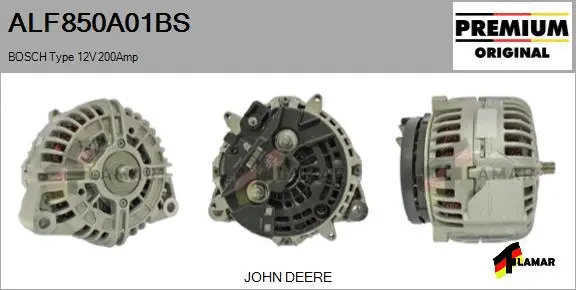 Alternator (ALF850A01BS)