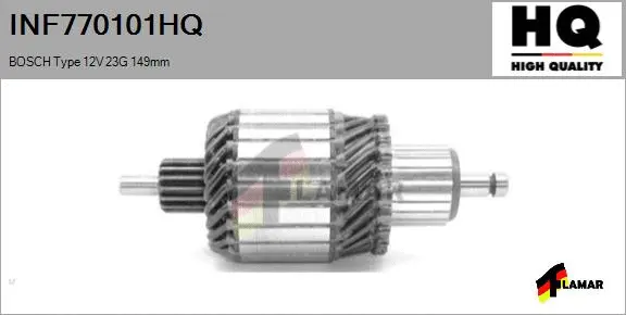 Armature, starter (INF770101HQ)