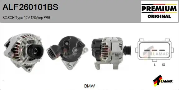 Alternator (ALF260101BS)