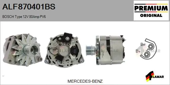 Alternator (ALF870401BS)