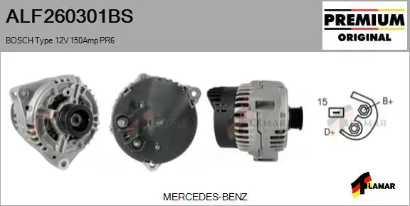 Alternator (ALF260301BS)
