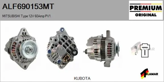 Alternator (ALF690153MT)