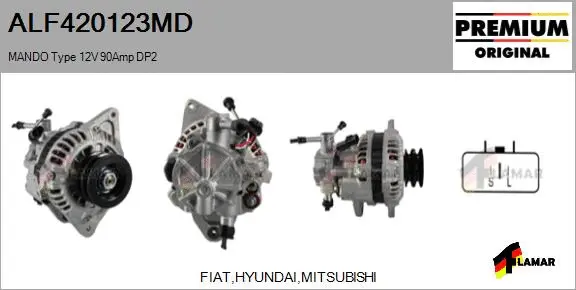 Alternator (ALF420123MD)