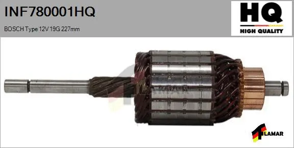 Armature, starter (INF780001HQ)