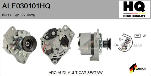 Alternator (ALF030101HQ)