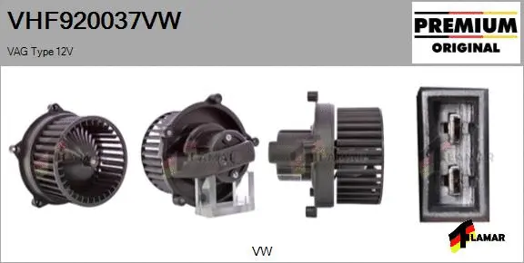 Interior Blower (VHF920037VW)